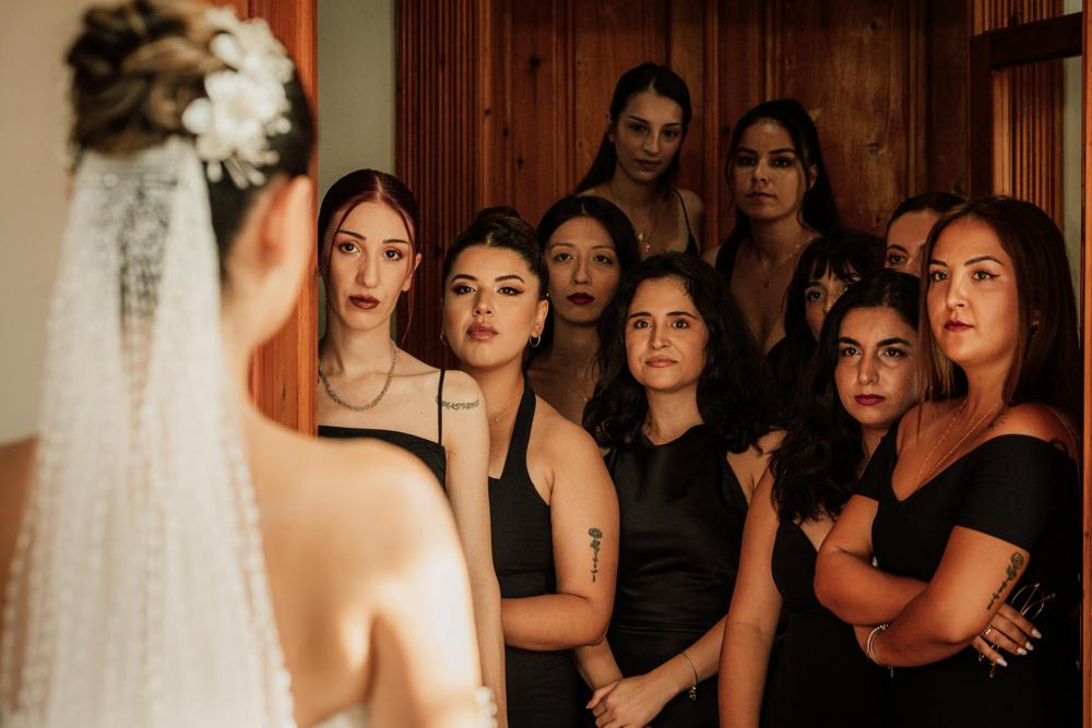 Bridesmaids joy