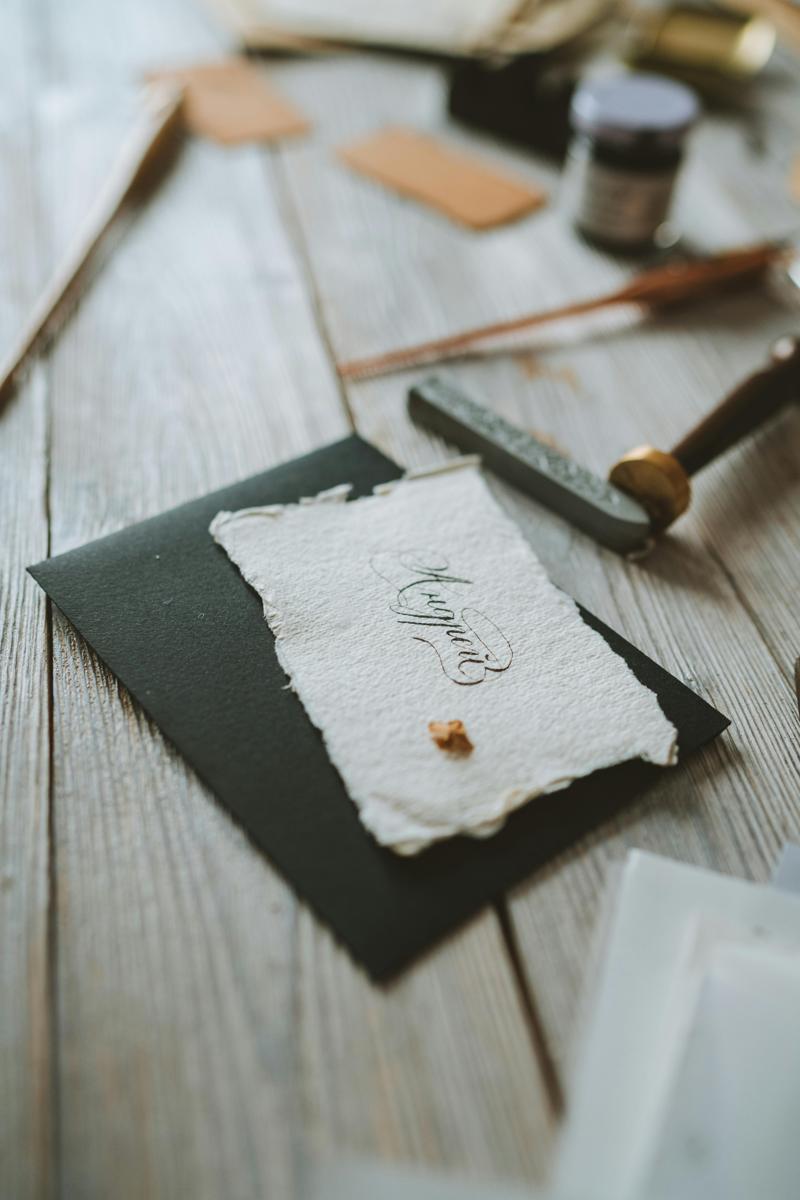 Handmade invitation