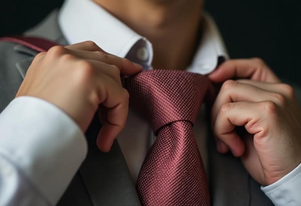 Tying tie