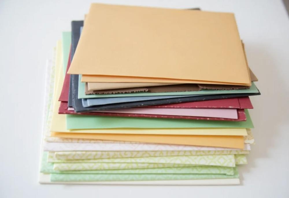 colorful envelopes