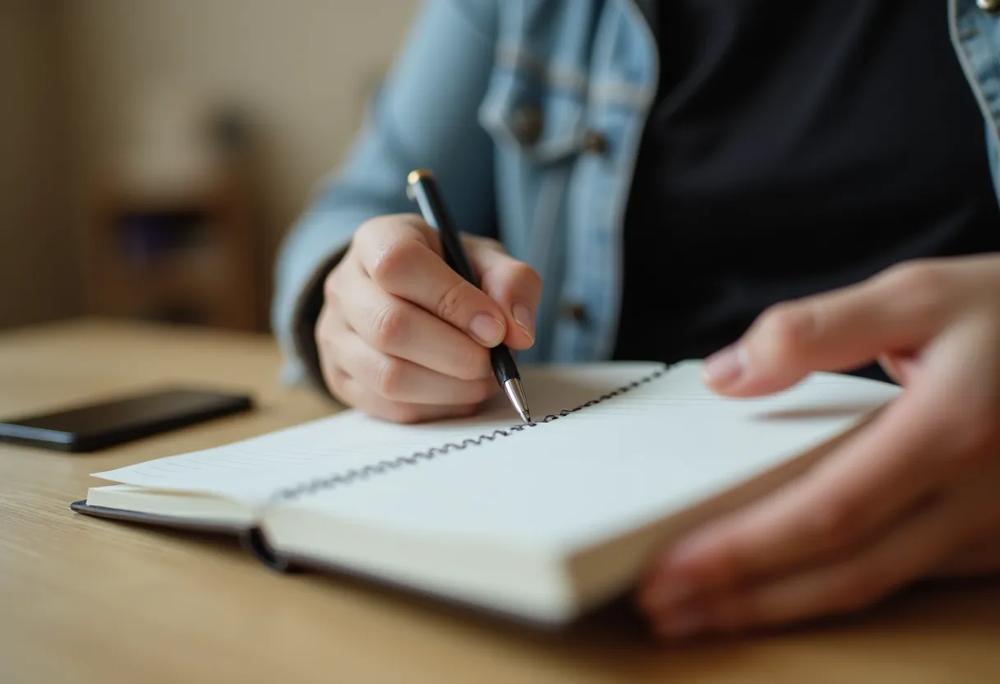 taking notes