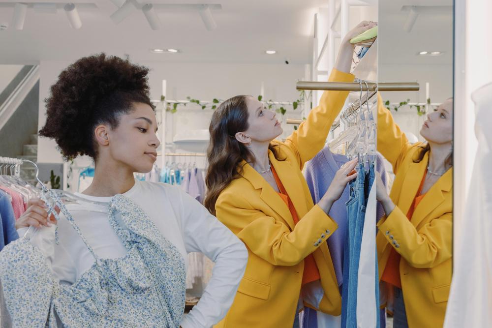 woman shopping